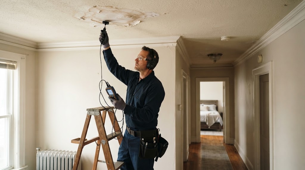 Thermal Imaging for Hidden Leaks